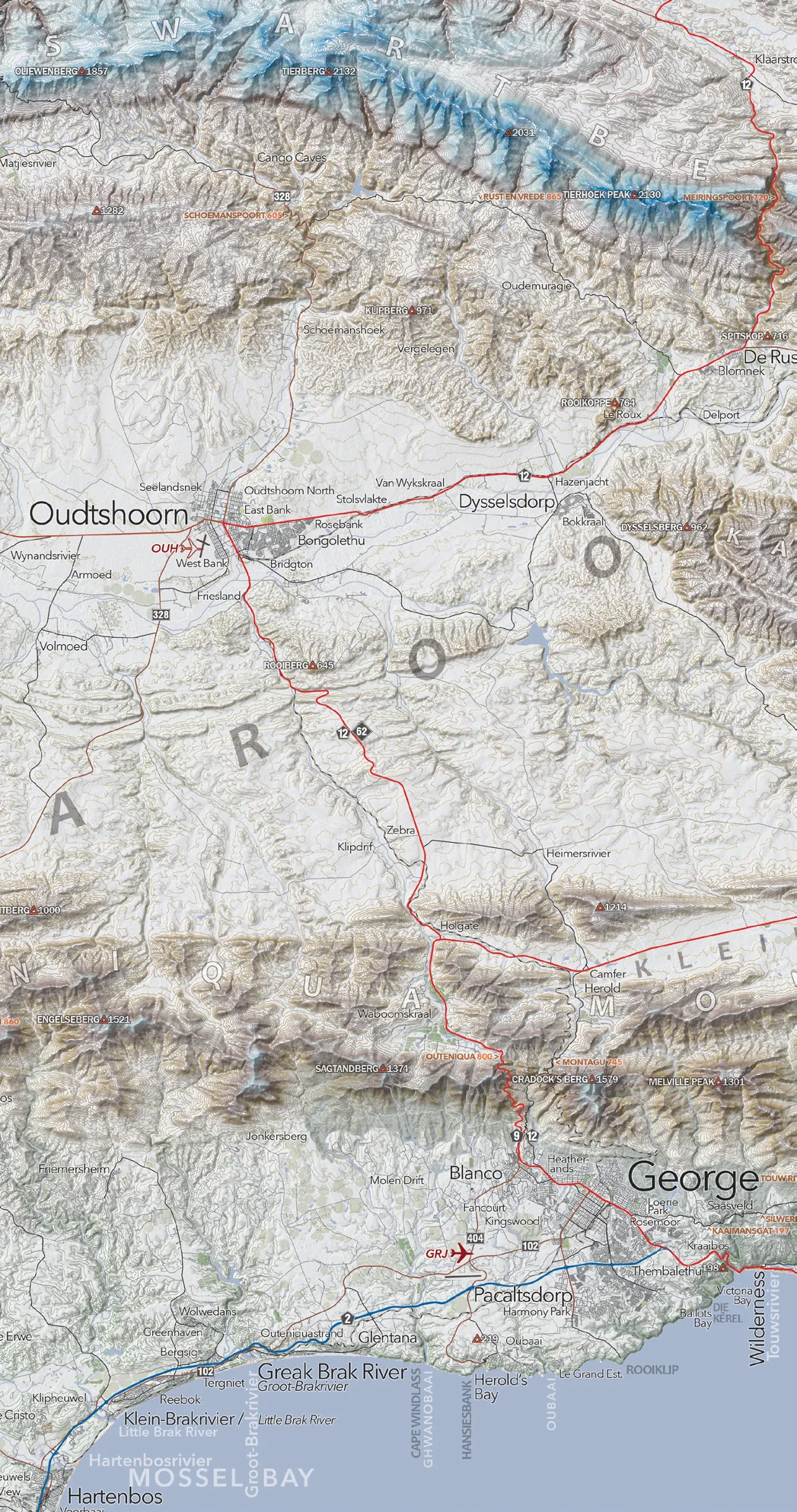 Cartographic study of southwest British Columbia and northwest Washington State drawn at 1:250,000 with 50 m contour intervals, including the Seattle and Vancouver metropolitan areas.